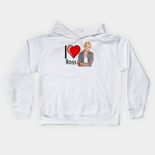 i love heart Ross Lynch Kids Hoodie